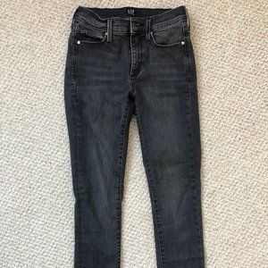 Gap dark gray jeans, Size 24